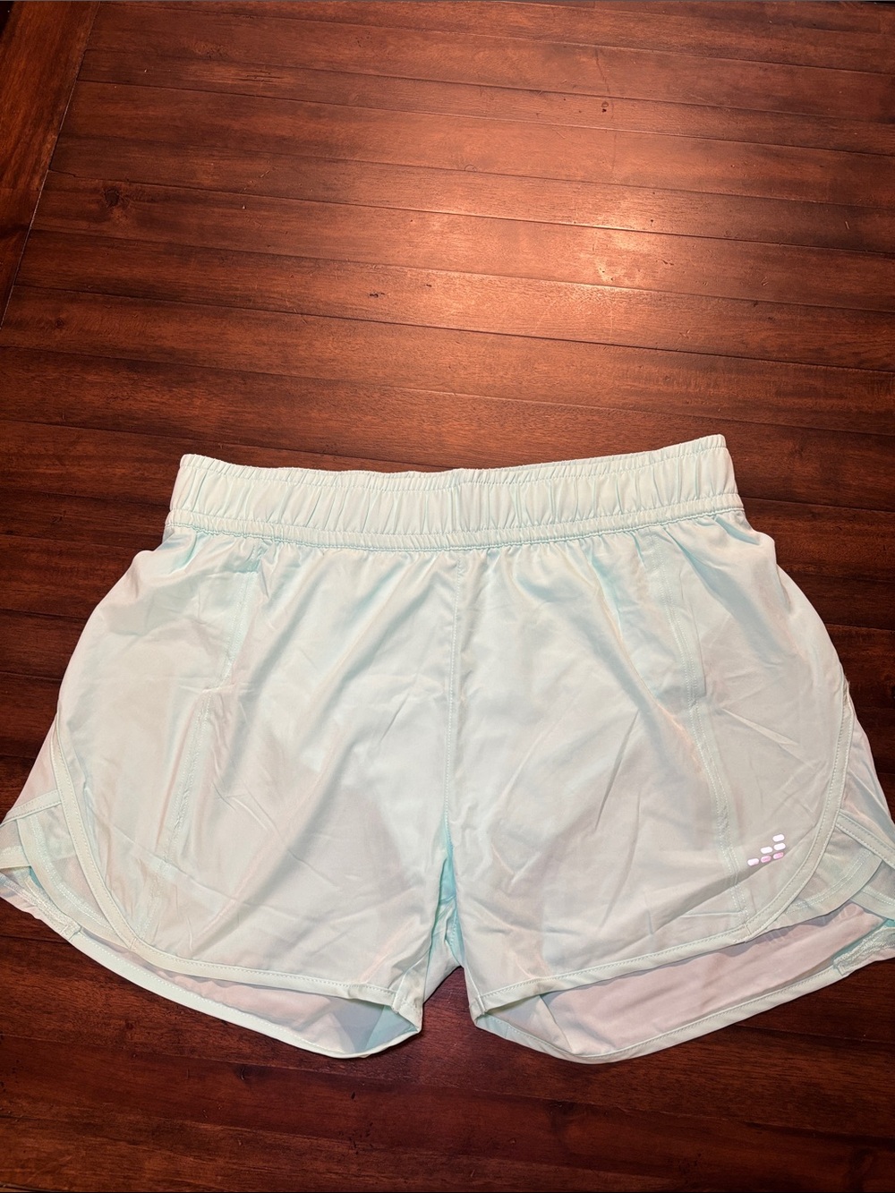 NWOT Women's Athletic Shorts - GREY & AUQUA - Picture 3 of 3